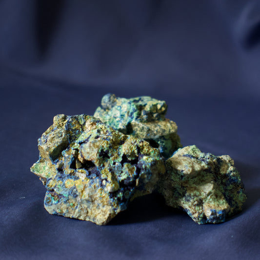 Azurita con Malaquita