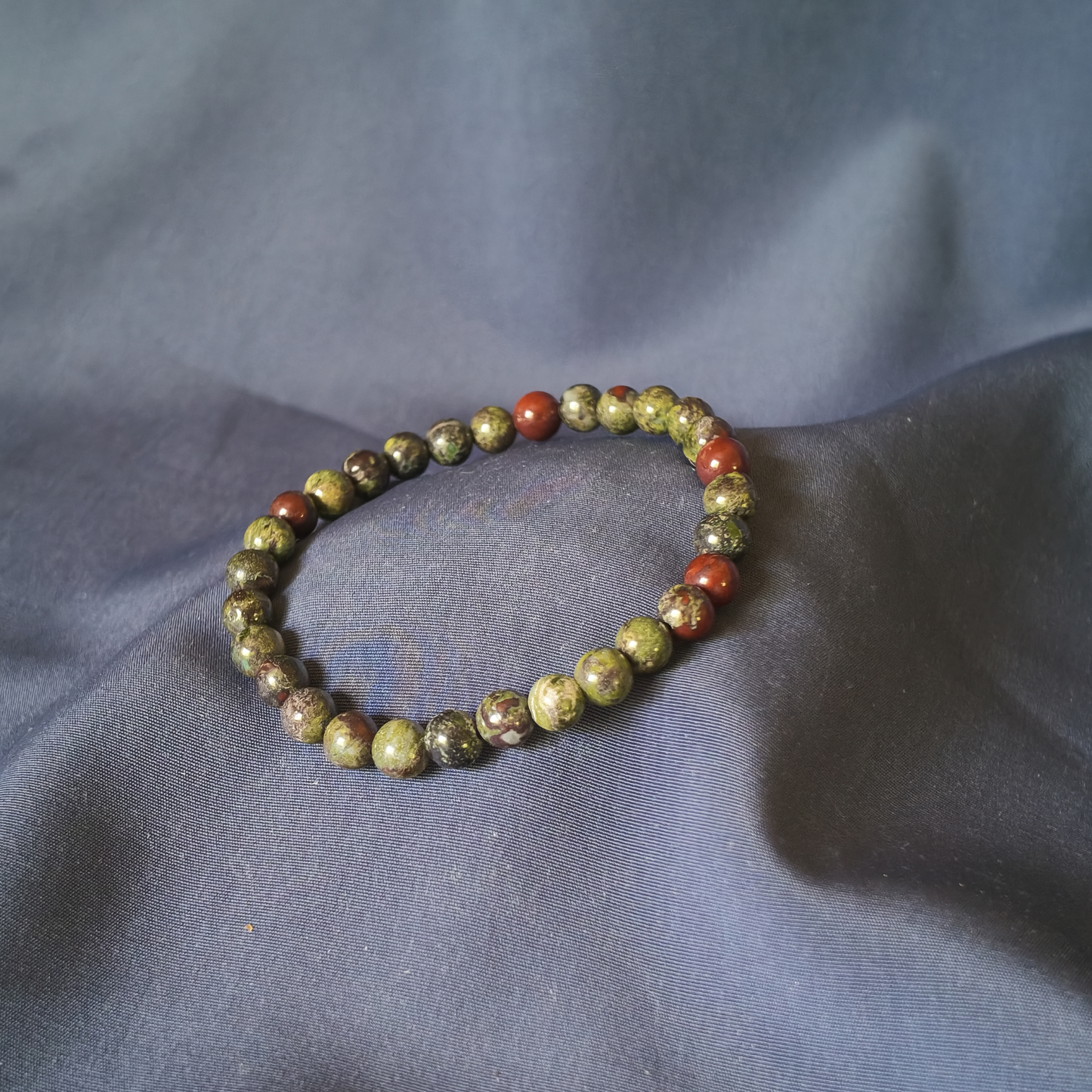 Pulsera de Jaspe Sangre de Dragón 6mm