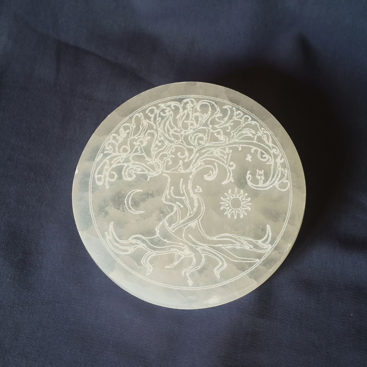 Placa de Selenita con diseño