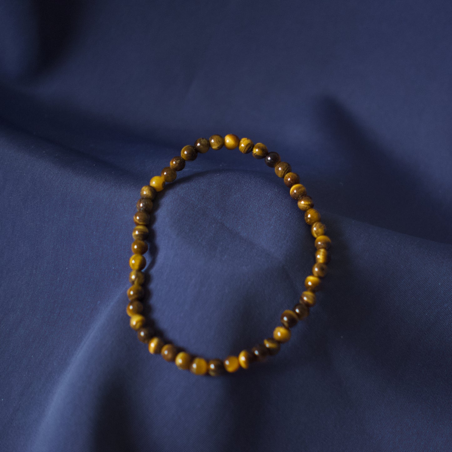 Pulsera Ojo de tigre 4mm