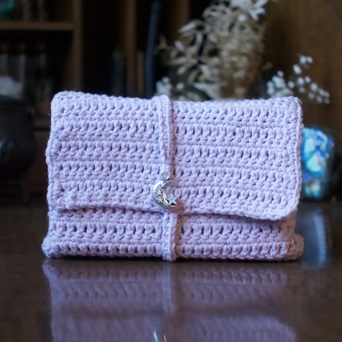Funda de Tarot a crochet