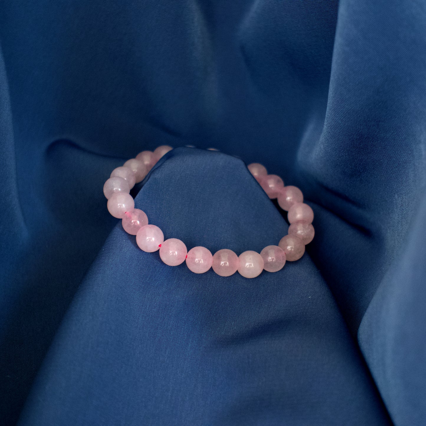 Rosenquarz Armband 10m
