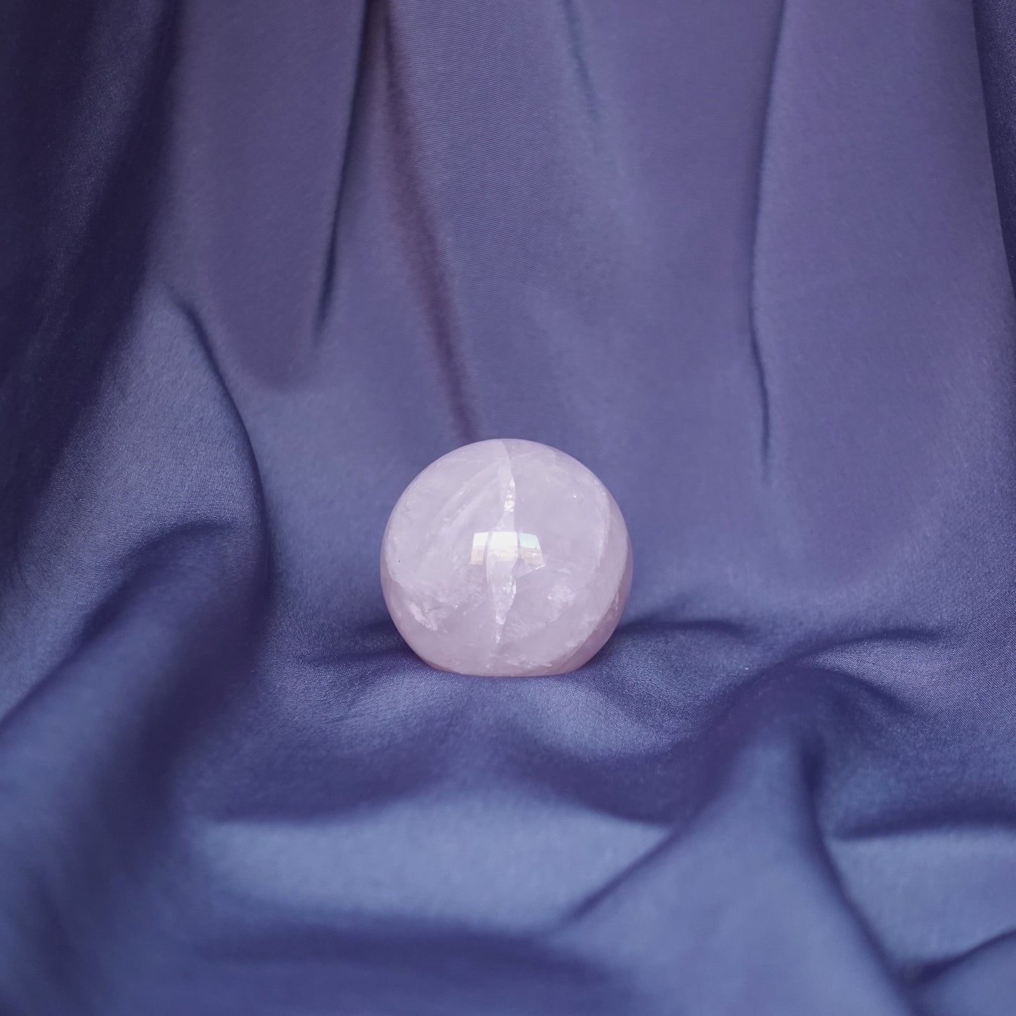 Esfera de cuarzo rosa 1