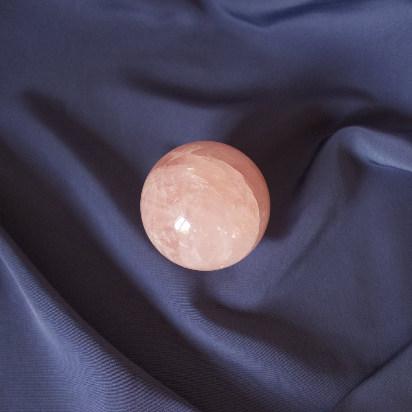 Esfera de cuarzo rosa 2
