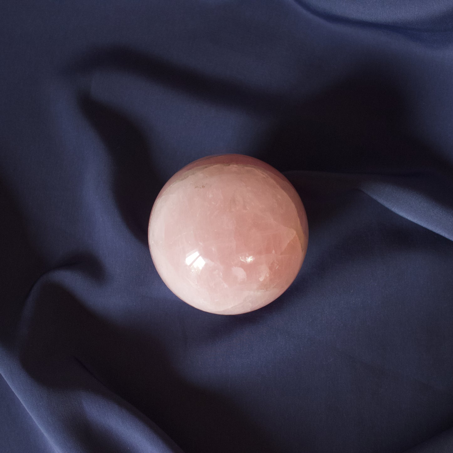 Esfera de cuarzo rosa 3