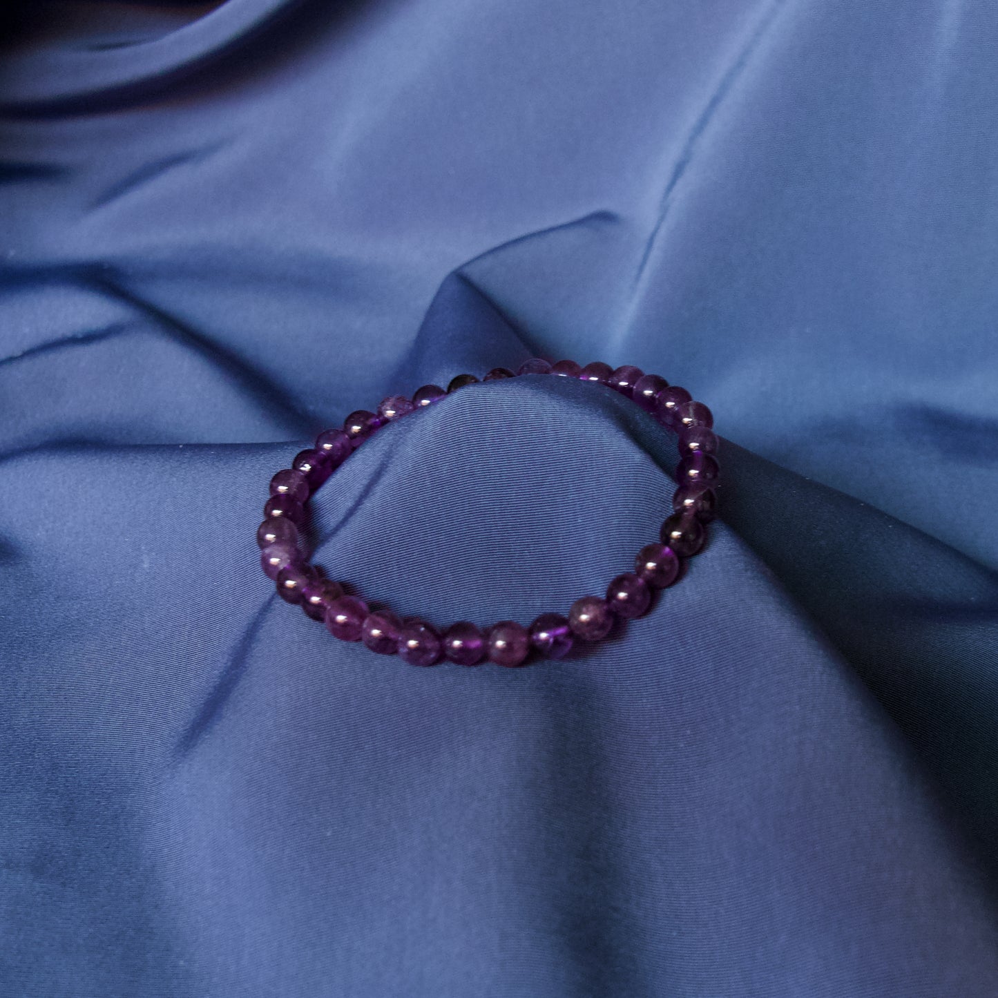 Amethyst Bracelet 6mm