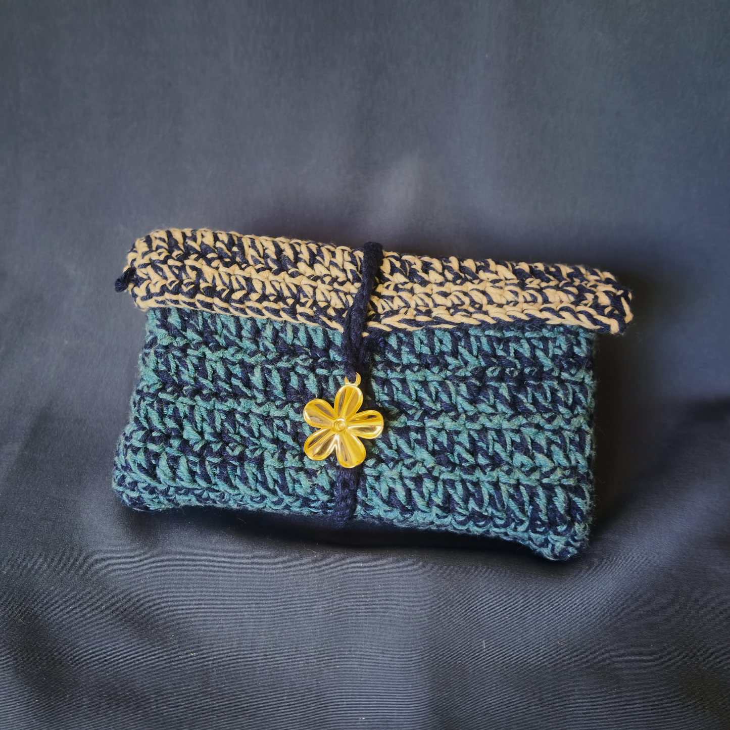 Funda de Tarot a crochet