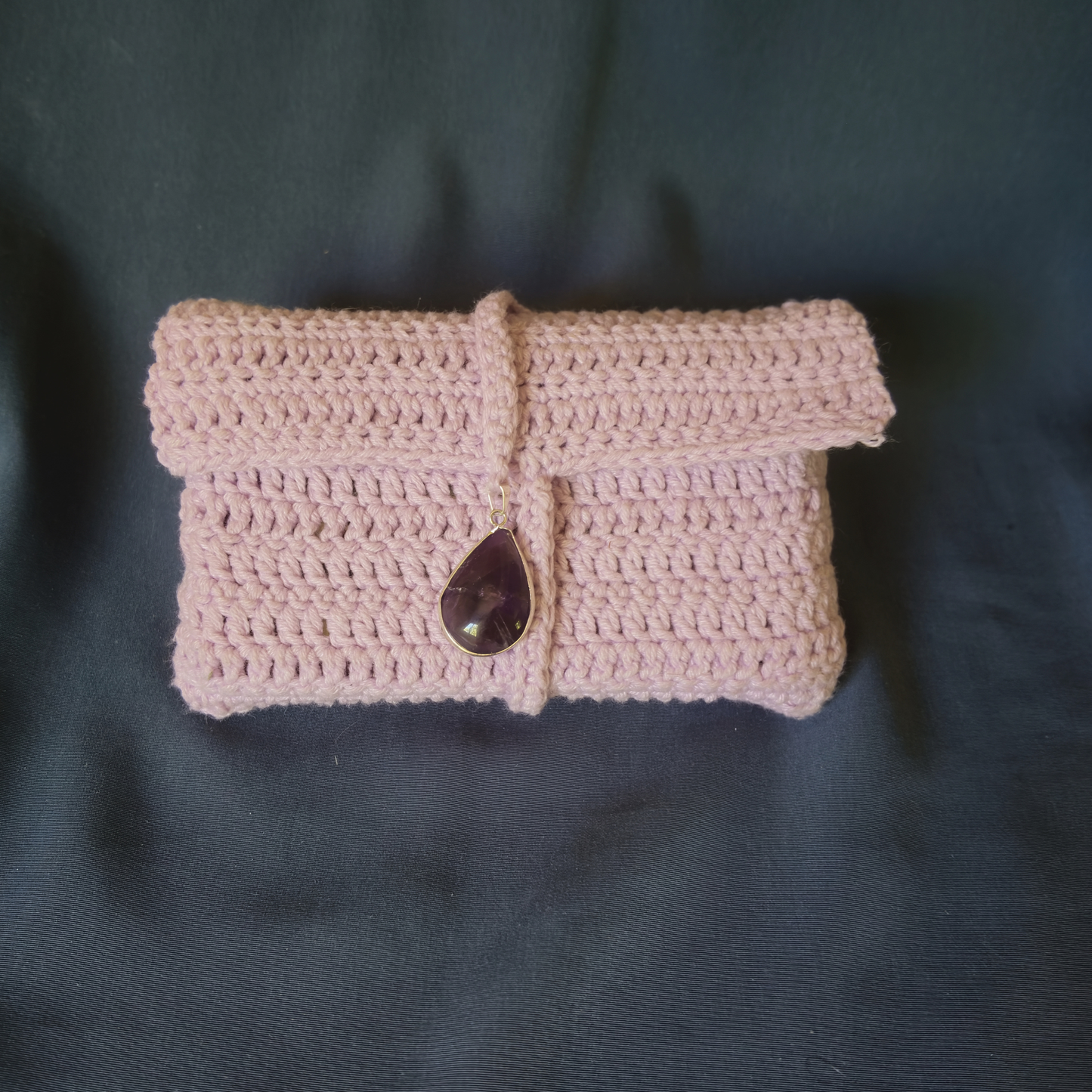 Funda de Tarot a crochet