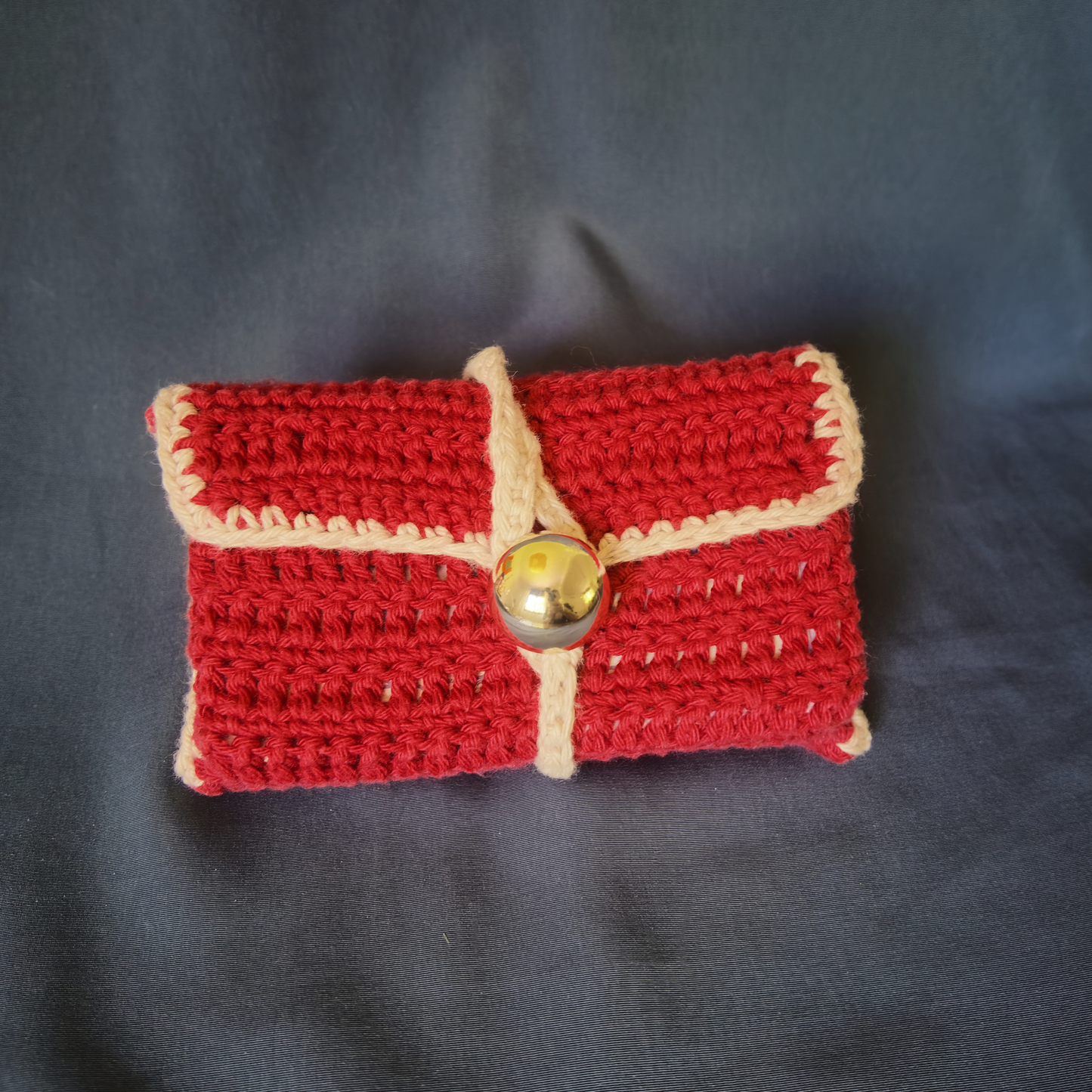 Funda de Tarot a crochet