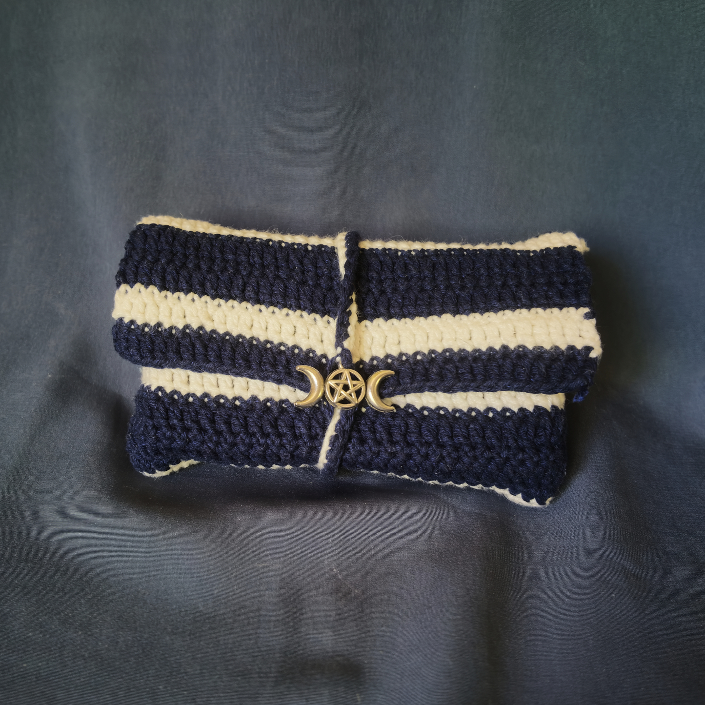 Funda de Tarot a crochet
