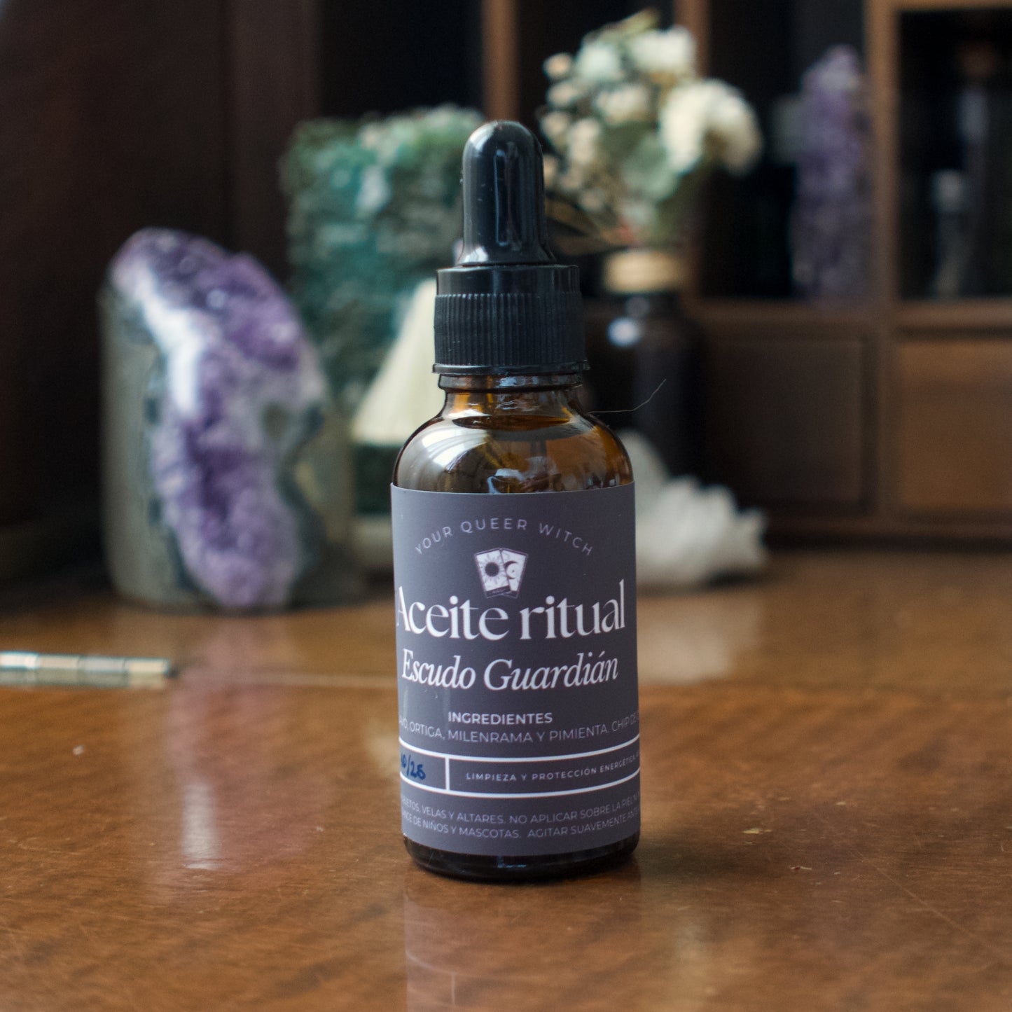 Aceite Ritual Escudo Guardián