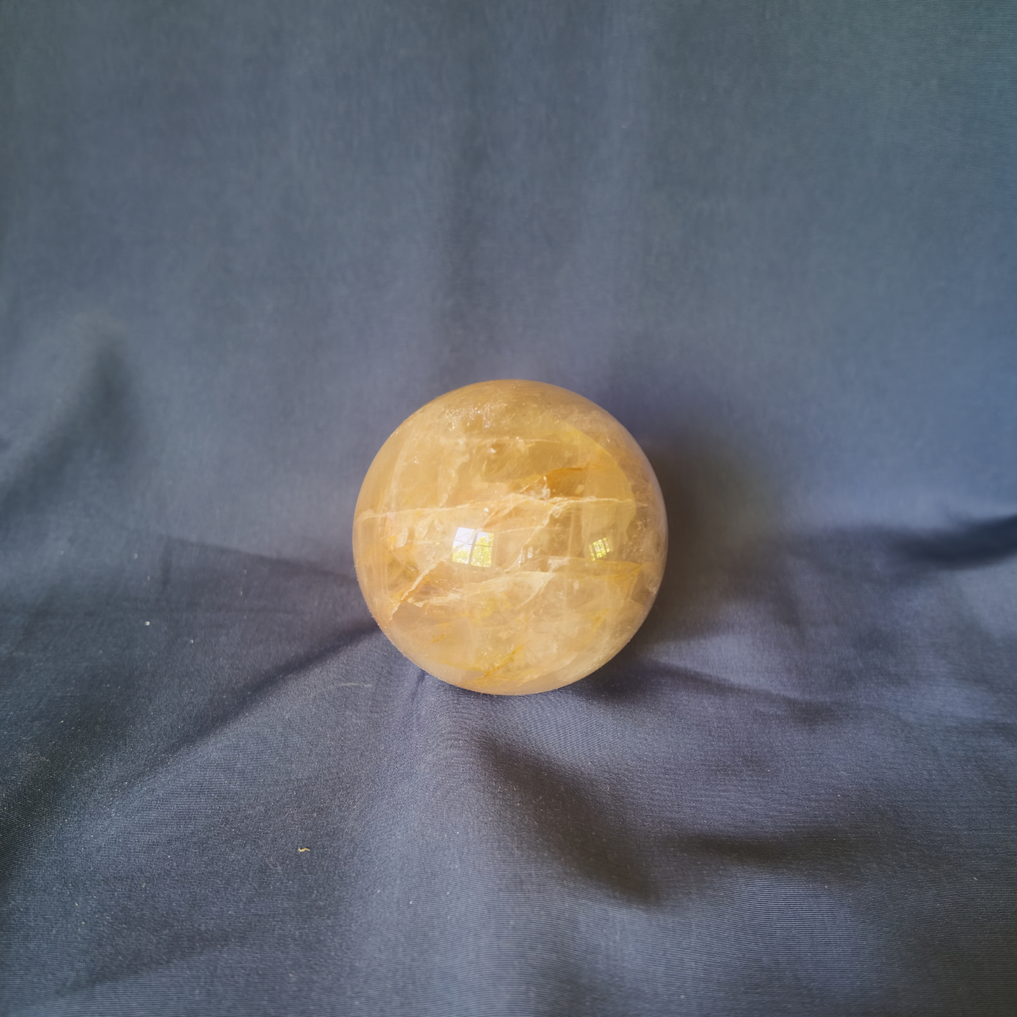 Esfera de Cuarzo Dorado Sanador
