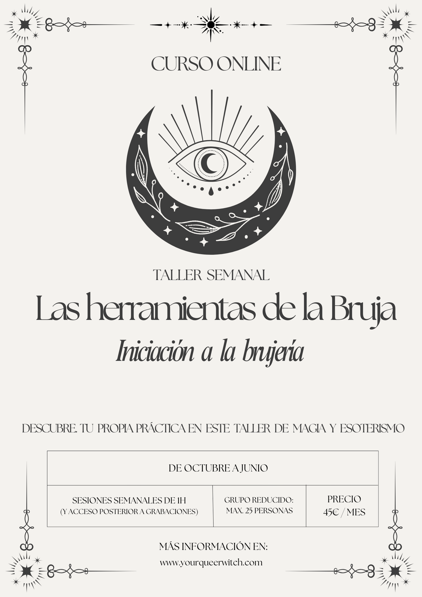 Taller de Magia Creativa: Las Herramientas de la Bruja