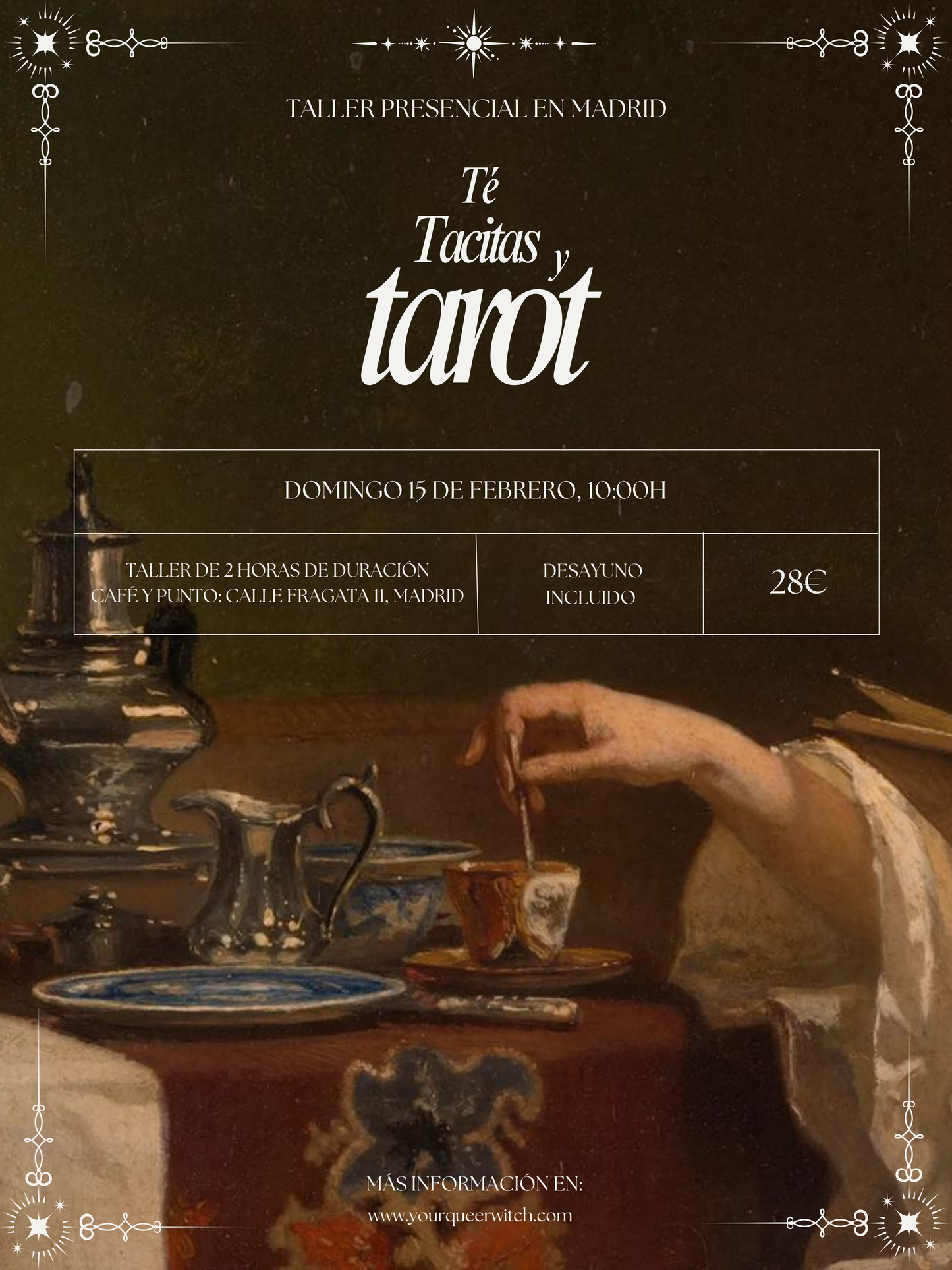 Taller - Té, tacitas y tarot