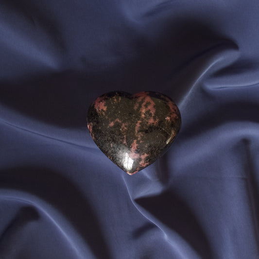 Corazón de Rodonita