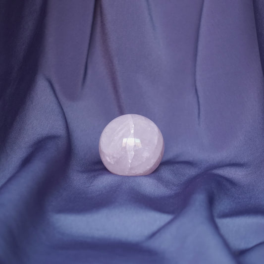 Esfera de cuarzo rosa 1
