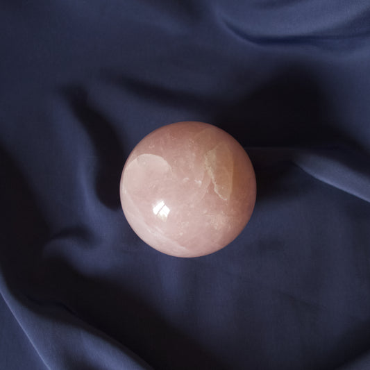 Esfera de cuarzo rosa 4