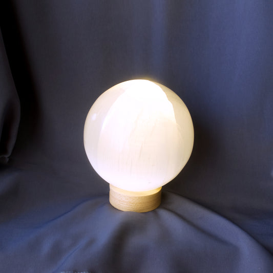 Lámpara Luna Mineral