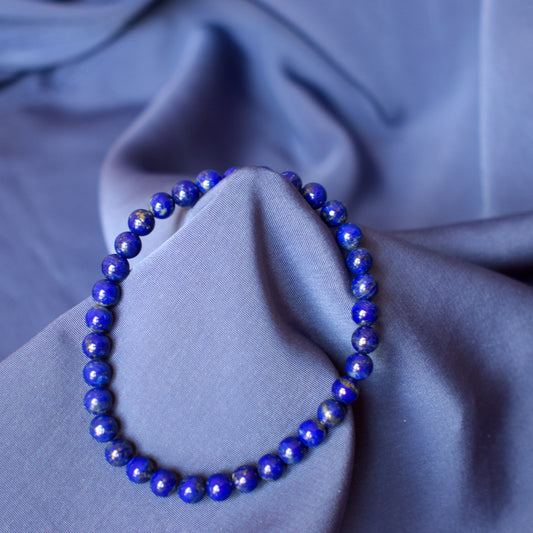 Pulsera Lapislázuli 6mm