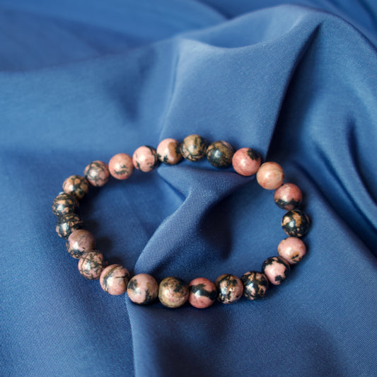 Pulsera Rodonita 8mm